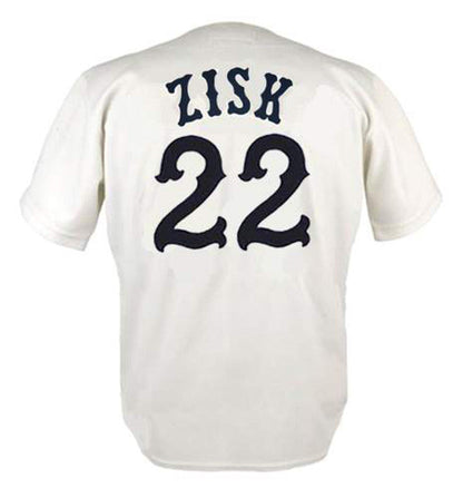 Richie Zisk Chicago White Sox 1977 Home Throwback Baseball Stitched Jersey | CTJS0676